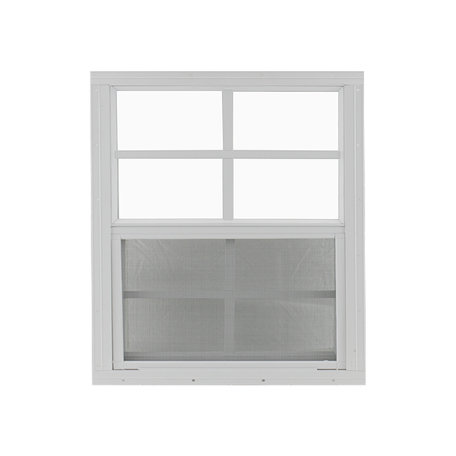 Vertical Slider 36" x 36" Window with Tempered Glass White Flush