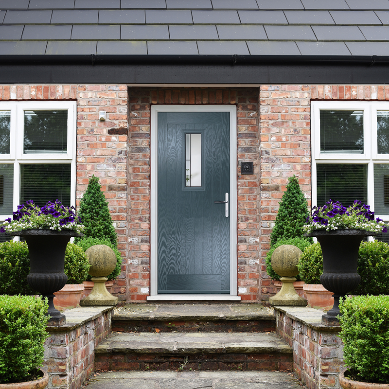 Farmhouse Residential Slab Door - Shed Windows and More, Inc.