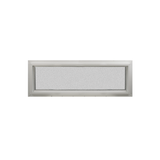 Transom Window 42" x 12" Double Pane Tempered Glass Obscured Back No Grid
