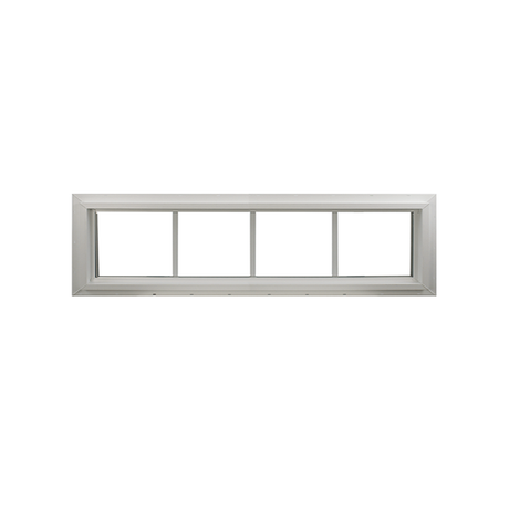 Transom Window 48" x 10" Double Pane Standard Glass Clear Back