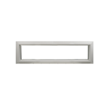 Transom Window 48" x 10" Double Pane Standard Glass Clear No Grid Back