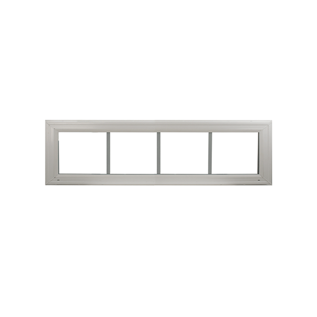 Transom Window 48" x 10" Double Pane Standard Glass Clear Front