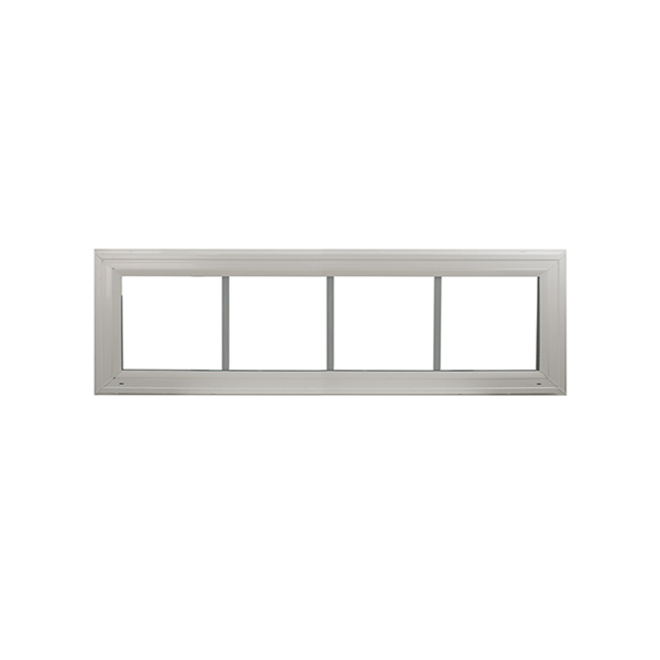 Transom Window 48" x 12" Double Pane Standard Glass Clear Front