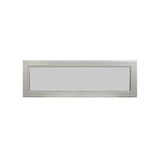 Transom Window 48" x 12" Double Pane Tempered Glass Obscured Front No Grid