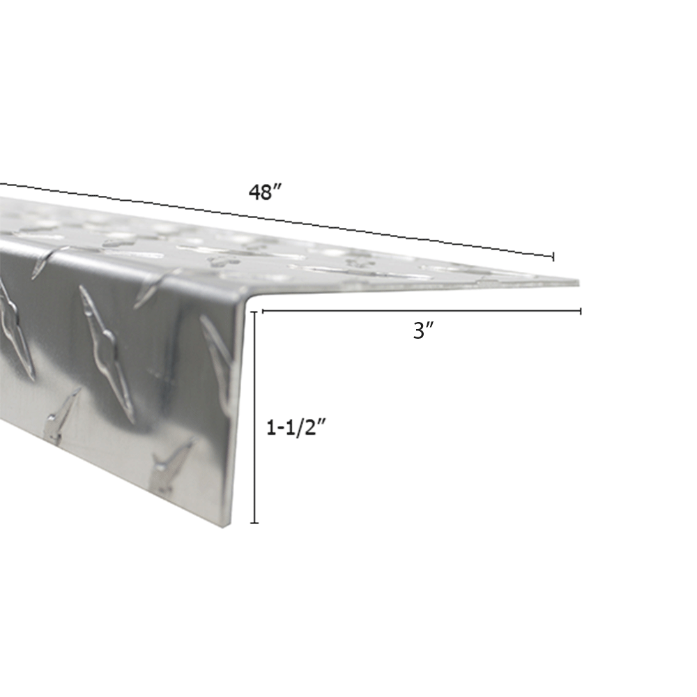 Diamond Plate Threshold - Shed Windows and More, Inc.