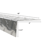 Diamond Plate Threshold - Shed Windows and More, Inc.