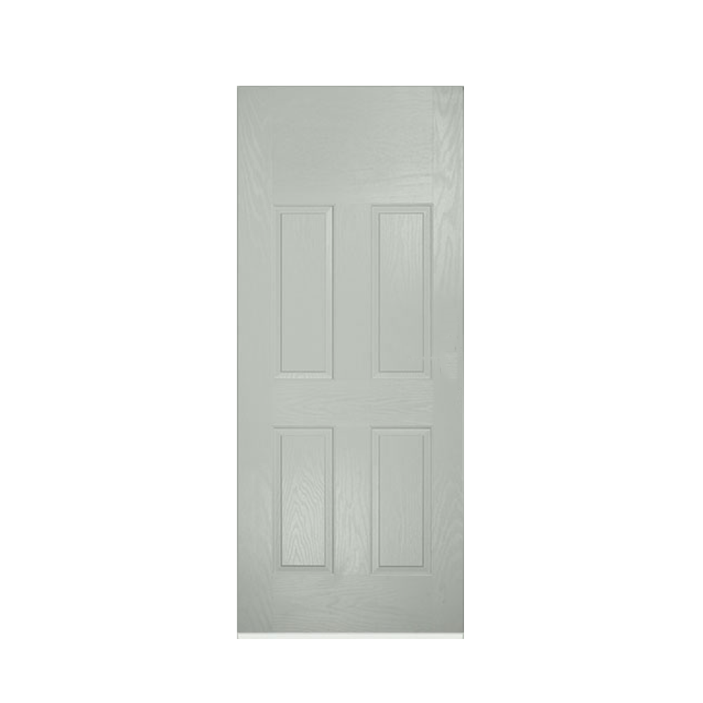4 Panel Blank Top Residential Slab Door - Shed Windows and More, Inc.
