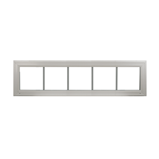 Transom Window 60" x 12" Double Pane Standard Glass Clear Front