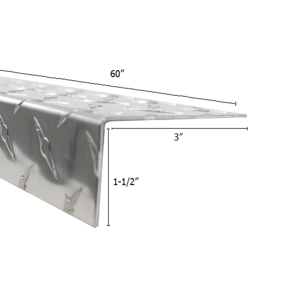 Diamond Plate Threshold - Shed Windows and More, Inc.