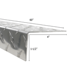 Diamond Plate Threshold - Shed Windows and More, Inc.