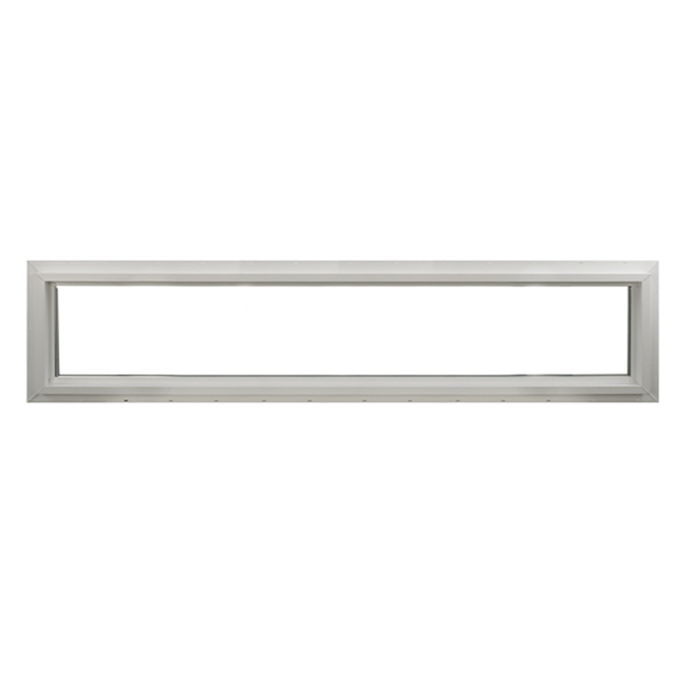 Transom Window 72" x 10" Double Pane Standard Glass Clear No Grid Back