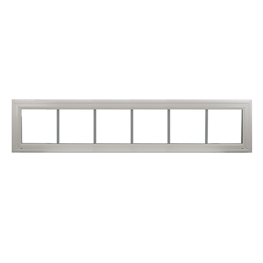 Transom Window 72" x 10" Double Pane Standard Glass Clear Front