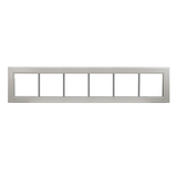Transom Window 72" x 10" Double Pane Standard Glass Clear Front