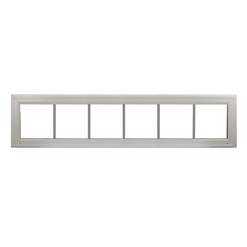 Transom Window 72" x 12" Double Pane Standard Glass Clear Front