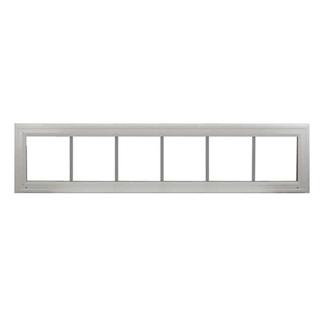 Transom Window 72" x 12" Double Pane Standard Glass Clear Front