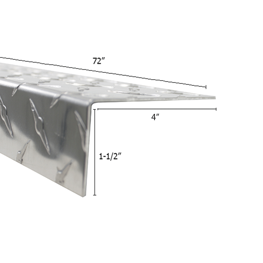 Diamond Plate Threshold - Shed Windows and More, Inc.