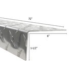 Diamond Plate Threshold - Shed Windows and More, Inc.