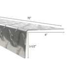 Diamond Plate Threshold - Shed Windows and More, Inc.