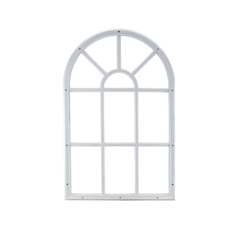 Door Glass 11-Lite Arch Half Lite Window Insert External Grids - Shed Windows and More, Inc.