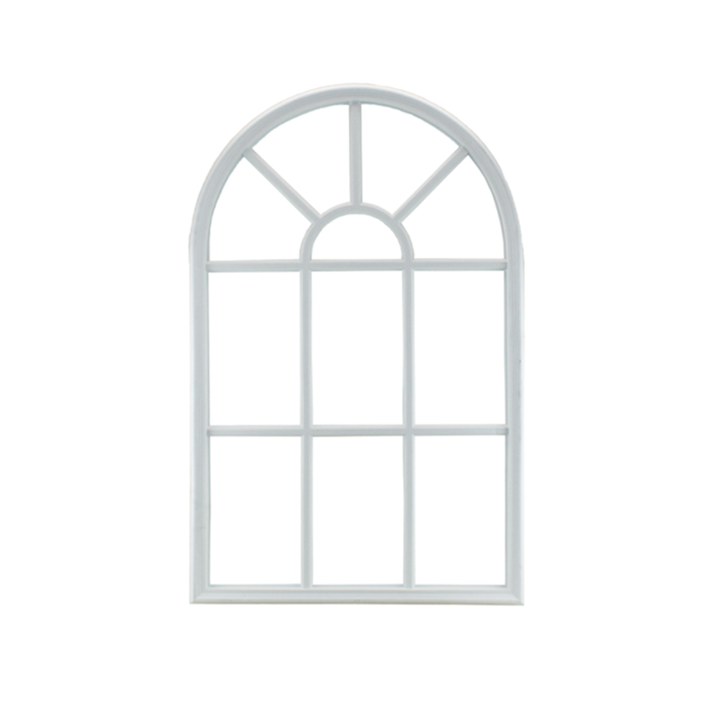 Door Glass 11-Lite Arch Half Lite Window Insert External Grids - Shed Windows and More, Inc.