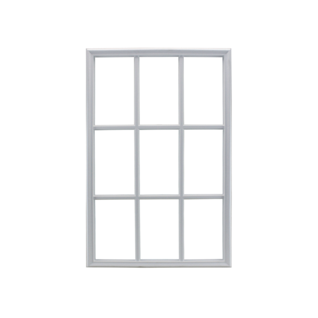 Door Glass 9-Lite Half Lite Window Insert External Grids - Shed Windows and More, Inc.
