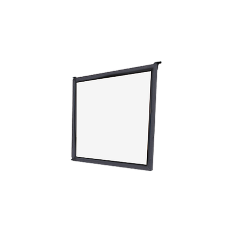 14" x 14" Awning Sash Window Brown with Temper Glass Clear Side