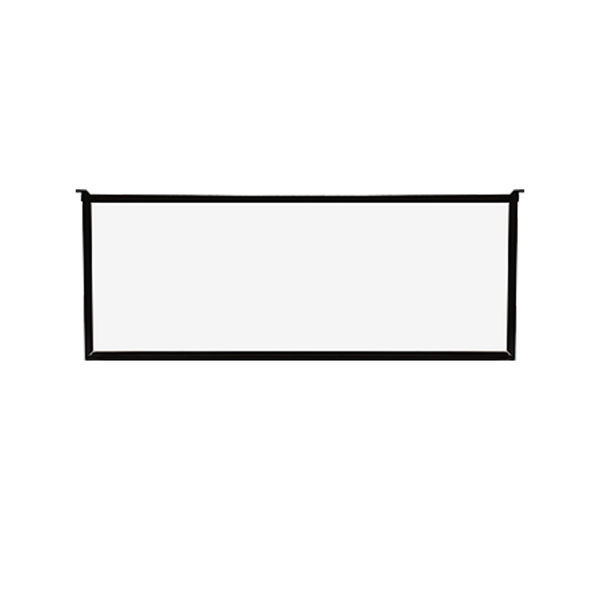 36" x 12" Awning Sash Window Brown with Temper Glass Clear