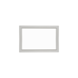 Fixed Garage Door Window - No Design with Plexiglass