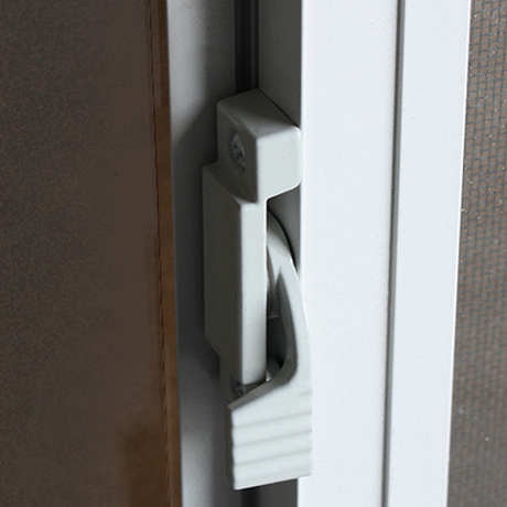 Horizontal Slider 24" x 27" Flush Window with Tempered Glass, No Grid Lock