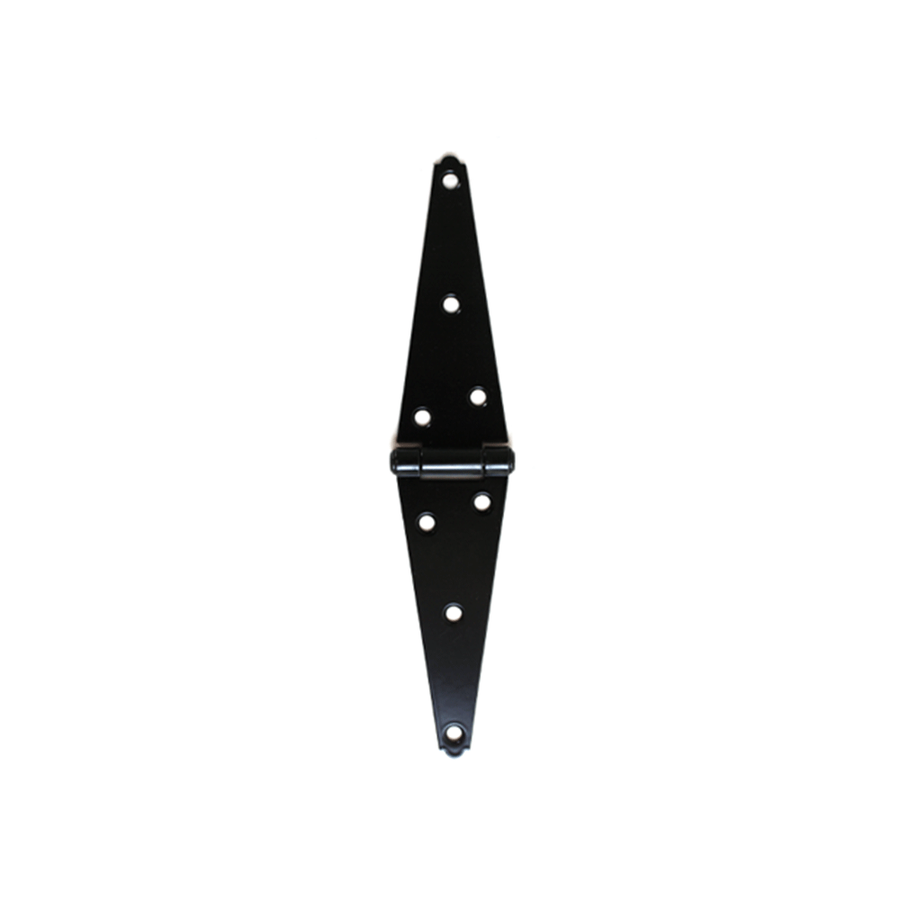 Strap Hinge 6" Black - Shed Windows and More, Inc.