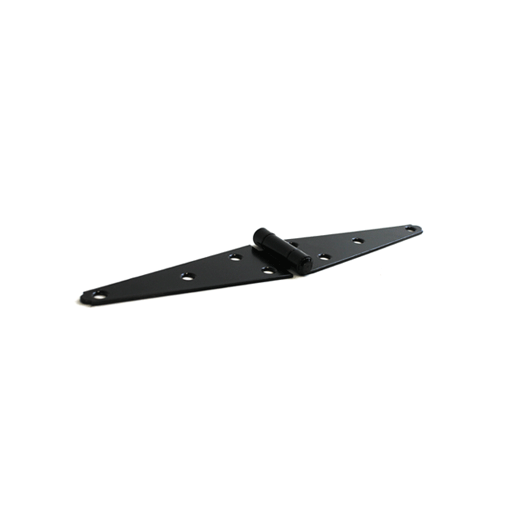 Strap Hinge 6" Black - Shed Windows and More, Inc.