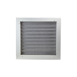 Louver Door Insert Flush Door - Shed Windows and More, Inc.