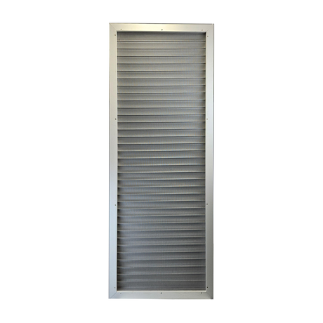 Louver Door Insert Flush Door - Shed Windows and More, Inc.