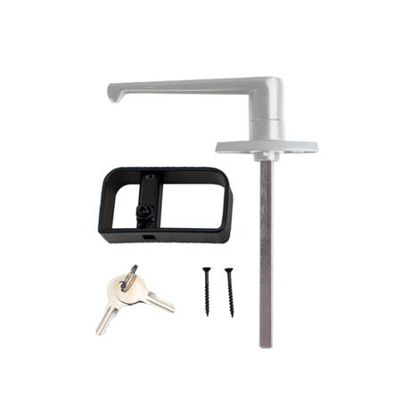 L-Handle Lock - Shed Windows and More, Inc.