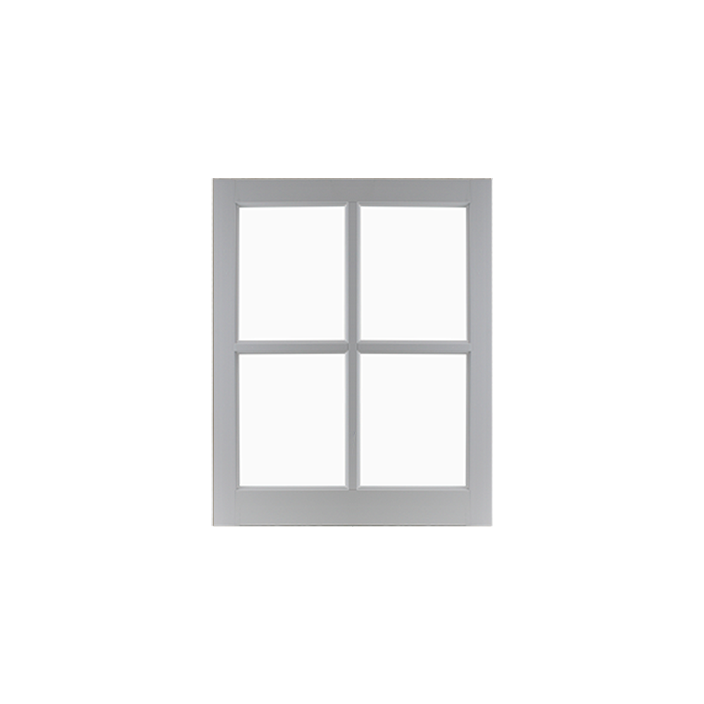 20" x 25" Barn Sash Window with Standard Glass PVC