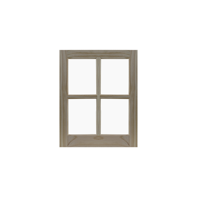 20" x 25" Barn Sash Window with Standard Glass Wood