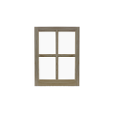 22" x 29" Barn Sash Window with Standard Glass Wood