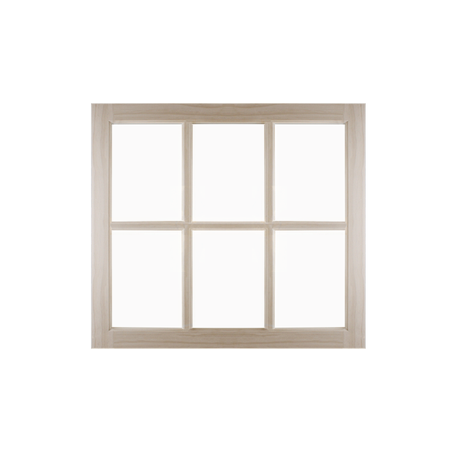 31" x 29" Barn Sash Window with Standard Glass Wood
