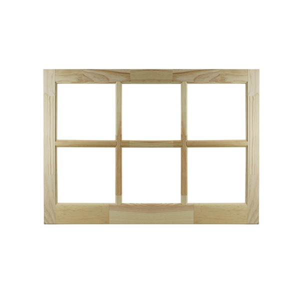 36" x 24" Barn Sash Window with Standard Glass
