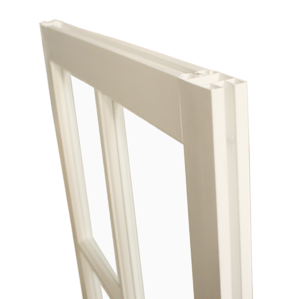 31" x 29" Barn Sash Window with Standard Glass PVC Side