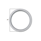 Fixed 16" Round Window with Tempered Glass Dimensions