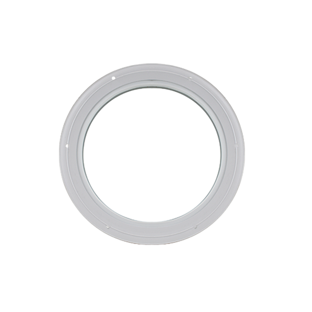 Fixed 18" Round Window with Tempered Glass White Flush