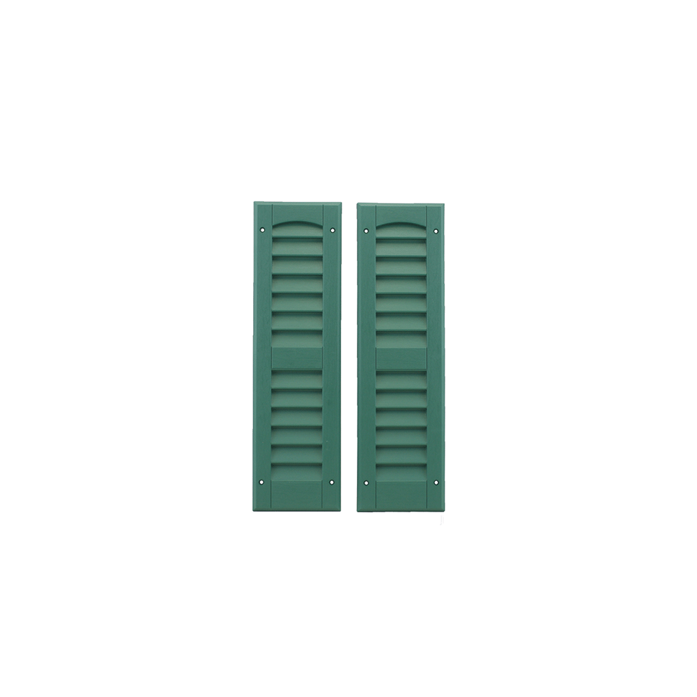 6" x 21" Louvered Shutter - Shed Windows and More, Inc.
