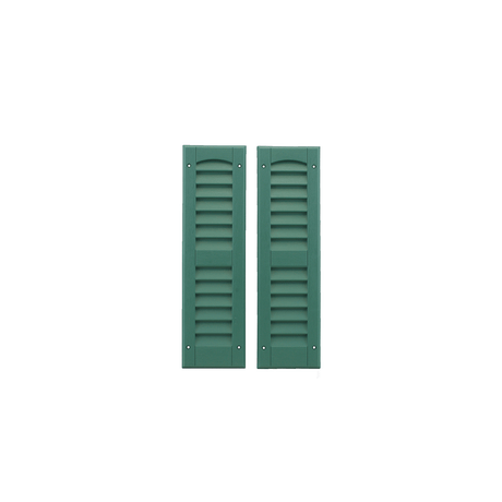 6" x 21" Louvered Shutter - Shed Windows and More, Inc.