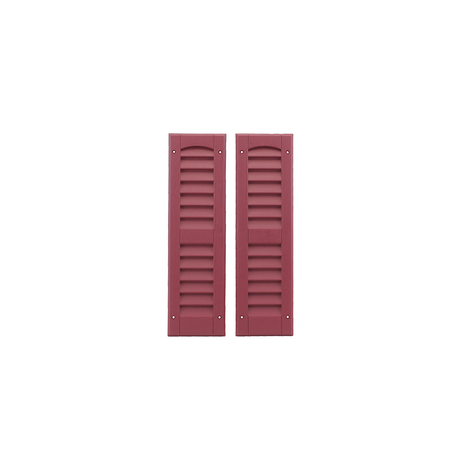 6" x 21" Louvered Shutter - Shed Windows and More, Inc.