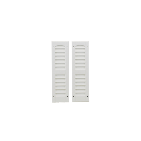 6" x 21" Louvered Shutter - Shed Windows and More, Inc.