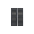 9" x 27" Louvered Shutter - Shed Windows and More, Inc.