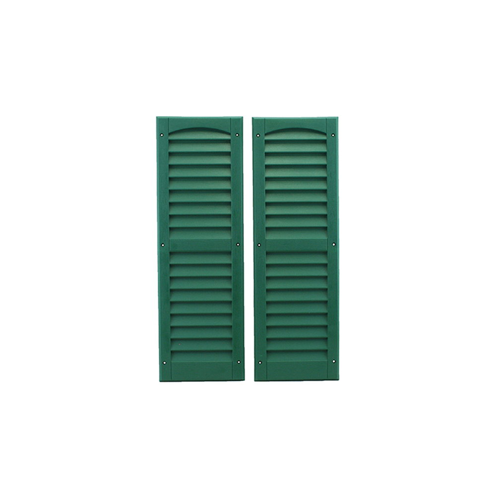 9" x 27" Louvered Shutter - Shed Windows and More, Inc.