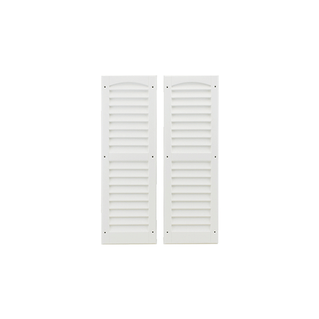 9" x 27" Louvered Shutter - Shed Windows and More, Inc.