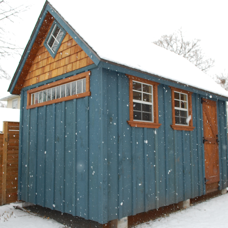 Fixed 12" x 72" White Flush Transom Window with Tempered Glass Lifestyle Photo